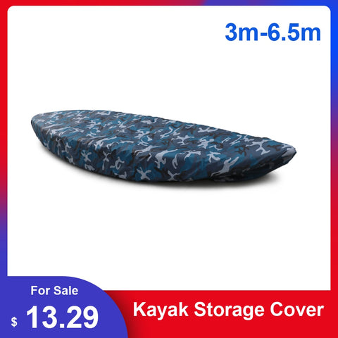 Kayak Storage Cover Universal Sport Waterproof Nylon Solar UV Resistant Dust Cover