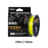 NOEBY PE Line X8 Strand Braided Fishing Line 150m 300m 1-103LB Super Tension Wear Resistance Smooth Multifilament Fishing Line