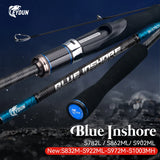 LEYDUN BLUE INSHORE Inshore Breakwater Bass Rod S782L S832M S862ML S902ML S922ML S972M S1003MH Saltwater light Spinning Rods