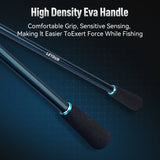 LEYDUN SHARKRY  Boat Rod Pattern Squid Fishing Rod ML Soild Tip Ultra Light Carbon Reel seat FUJI Guide Spinning Rods