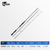 LEYDUN BLUE INSHORE Inshore Breakwater Bass Rod S782L S832M S862ML S902ML S922ML S972M S1003MH Saltwater light Spinning Rods