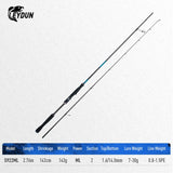 LEYDUN BLUE INSHORE Inshore Breakwater Bass Rod S782L S832M S862ML S902ML S922ML S972M S1003MH Saltwater light Spinning Rods