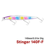 TSURINOYA Ultra-long Casting Floating Minnow 140F STINGER 140mm 24g