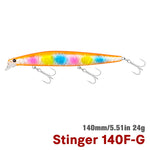 TSURINOYA Ultra-long Casting Floating Minnow 140F STINGER 140mm 24g