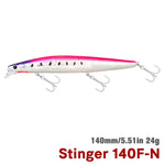 TSURINOYA Ultra-long Casting Floating Minnow 140F STINGER 140mm 24g