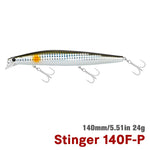 TSURINOYA Ultra-long Casting Floating Minnow 140F STINGER 140mm 24g