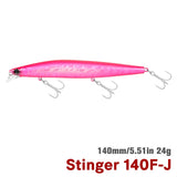 TSURINOYA Ultra-long Casting Floating Minnow 140F STINGER 140mm 24g