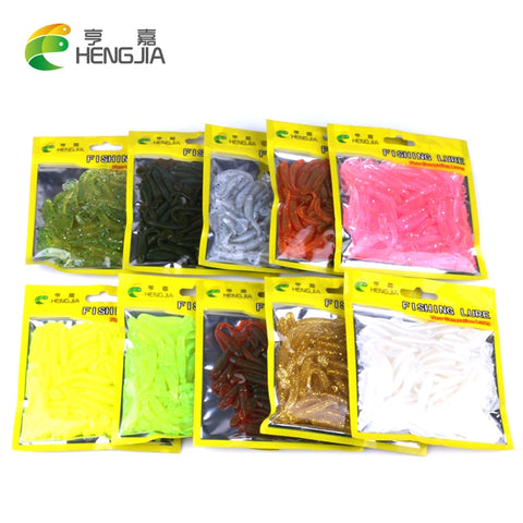 Hengjia 50pcs fake bait Wobbler Soft Jigging