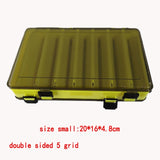 Large-capacity Fishing Tackle Box Double-decker