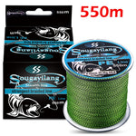 Sougayilang Top Quality 4 Strands Speckled  Braided Fish Line 150M 350 550M  20-78LB