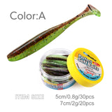 Eazi Shiner SwimBaits 7cm 5cm Soft Lures