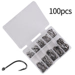 100Pcs Fishing Hooks