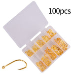 100Pcs Fishing Hooks