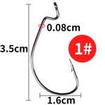 30pcs/50pcs/100pcs Fishing Hook