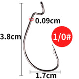 30pcs/50pcs/100pcs Fishing Hook