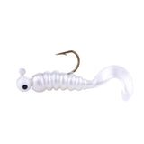 7pcs/lot 1.75g Soft Fishing Lure Worm with Swimming Tail