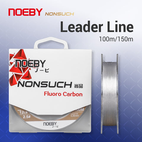 Noeby Fluorocarbon leader Line 100m 150m 4-36lb Carbon Fiber