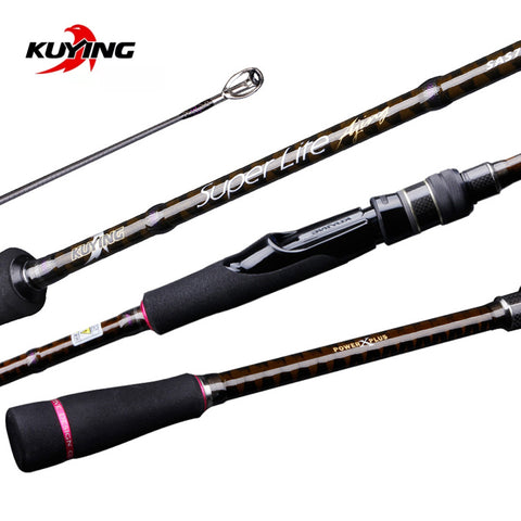 KUYING SUPERLITE Ajing 2.04m 2.28m 2.31m 2.58m Spinning or Casting Rod Super Fast Action Bottom Water