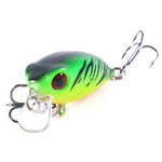 1PCS 4.5cm 3g Crankbait Fishing Lure Quality Minnow Lure 3D Eyes Plastic Hard Bait