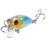 1PCS 4.5cm 3g Crankbait Fishing Lure Quality Minnow Lure 3D Eyes Plastic Hard Bait