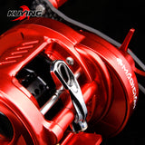 KUYING MAGICIAN 6.2:1 12+1 Metal Bait Casting Drum 286.5g Fishing Reel Vessel Wheel Saltwater Coil Centrifugal 8KG